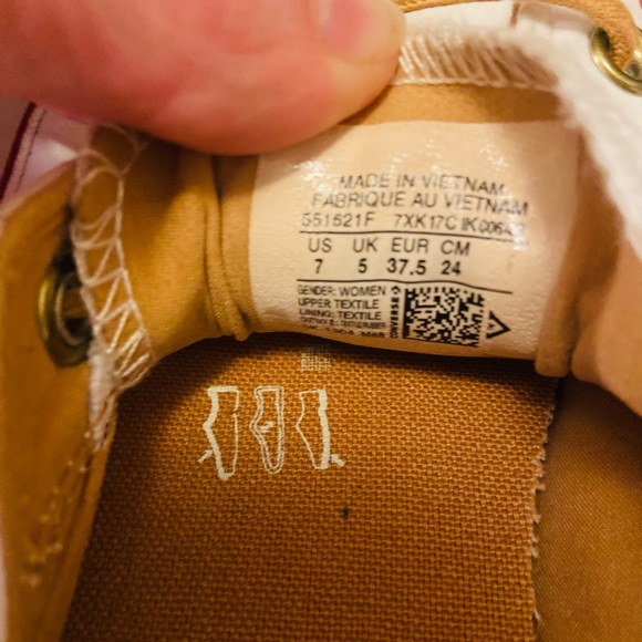 Converse All Star Shoreline Slip On white Size 7 EUC - Picture 11 of 13